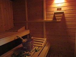 Unsere Sauna